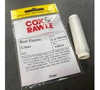 Cox & Rawle Premium Heavy Bait Fishing Elastic - Clear