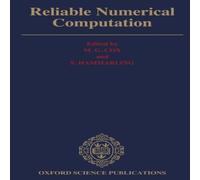 Cox RELIABLE NUMERICAL COMPUTAT C Hardcover Book Cox Multicolor
