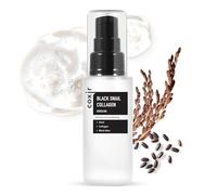 [Coxir] Black Snail Collagen Serum (50ml / 1.69 fl.oz) -|Black Beans, Collagen, Snail Mucin| firms, lift and nourish skin