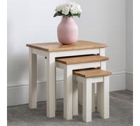 Coxmoor Nest of Tables - Set of 3 - Ivory