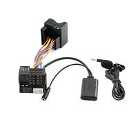 COXNSXX Car Bluetooth Aux Adapter, Auxiliary Audio Wire Cable Adapter with Microphone, Car Auxiliary Audio Wire for RCD510, RCD310+, RCD300+, RNS315, RNS310, NVF230, NVF231