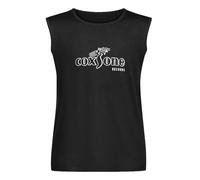 Coxsone Records - Record Label - Reggae Dub Roots Studio One Ska Music Men's Vests Tank Tops O-Neck 100% Cotton Undershirts Unisex Sleeveless T-Shirt XXXL Black