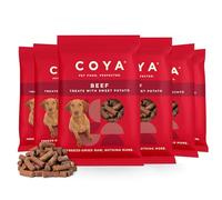 COYA Freeze Dried Dog Treats, Beef (6 x 40g) Hypoallergenic & Grain Free, Made With 90% Meat & 10% Sweet Potato | Raw Dog Treats In A Easy Freeze-Dried Solution, Raw Without The Chore