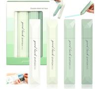 CoyCriter 4 Pcs Double Sided Correction Pens, 2026 New Double Sided Tapes Roller, Crafting Pens, Doubles Sideds Glue Pen for Scrapbooking, Home School Office Cards, Photo, Journaling Supplies（Green）