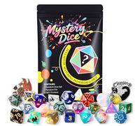 Coyeekn Mystery Dice Set, DND Dice Set of 7 Polyhedral Dice - 1 in 10 Chance to Get Legendary Dice, Dice Goblin, Suitable for Role Playing DND Gift