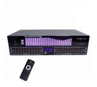 COYEUX 20 Band Stereo Audio Equalizer, Professional Hi-Fi Tone Tuner with ±12dB Adjustment, Independent Treble Mid Bass Control, Noise Reduction, for Live Stage Broadcast Conference Room