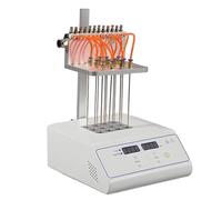 COYEUX 200W/400W Lab Nitrogen Evaporator, 12/24 Holes Sample Evaporator, 15L/min Maximum Gas Flow, Timing Time 99 Hours and 59 Minutes, 200mm Maximum Lifting Stroke, for Laboratory Use