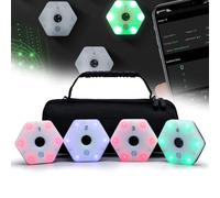 COYEUX 4 Light Reaction Training Lights, Agile Reaction Fitlight, Automatic Brightness Adjustment, with App, for Improve Speed Agility Training Boxing Reflex, Focus