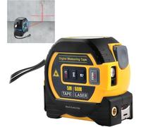 COYEUX Almighty Ruler, 3-In-1 Laser Measuring Tape, with LED Display, Almighty Tools Tape Measure, Laser Measuring Tool