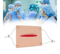 COYEUX Deep Stab Wound Model or Deep Laceration Wound Model, Surgical Suture Practice Model, Wearable Adjustable Design, Provide Realistic First Aid Exercises