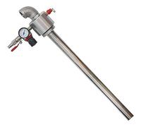 COYEUX Drum Air Operated Oil Transfer Pump, With Air Pressure Gauge and Safety Valve, Can Transport Diesel, Water, Engine Oil, Hydraulic Oil, Gear Oil and Other Conventional Liquids