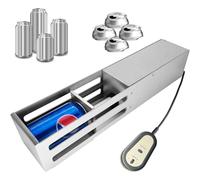 COYEUX Electric Can Compactor, Aluminium Metal Cans Crusher, for 12 Oz and 16 Oz with Remote Control, Plastic Bottle Crusher for Recycling