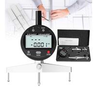 COYEUX Multi-Function Digital Radius Gauge, High Accuracy Radius Gauge, with 10mm/20mm/30mm/60mm/100mm Measuring Jaws, for Mechanical Parts, Wooden Molds
