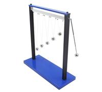 COYEUX Pendulum Resonance Demonstrator, Forced Vibration Physics Tool with 5 Steel Balls (20mm Diameter), Metal Material for Physics Teaching and Lab Demonstration
