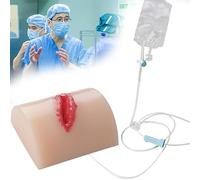 COYEUX Wound Training Model, Laceration Simulation for Wound Care and Bandaging Practice, Soft Elastic Silicone for Classroom Teaching and Emergency Response