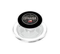 Coyhaique Chile Mountain Sunset Travel Badge PopSockets PopGrip for MagSafe