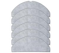COYICOLI 6 Pack Mop Cloth Pads Replacement for Tapo RV30 Max / RV30 Max Plus / RV20 Max / RV20 Max Plus Robot Vacuum, Washable Reusable Microfiber Mopping Pads Accessories