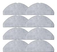 COYICOLI 8 Pack Mop Cloth Pads Replacement for Tapo RV30 Max / RV30 Max Plus / RV20 Max / RV20 Max Plus Robot Vacuum, Washable Reusable Microfiber Mopping Pads Accessories