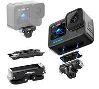 Coyktonty Quick Release Mount for GoPro Hero13 12 11 10 9/11 Mini/MAX,Aluminum Alloy Magnetic Adapter,Quick Release Adapter,Connectable Tripod Selfie Stick