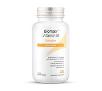 Coyne Biomax - Vitamin B Complex - High Absorption Liposomal B-Complex with Quatrefolic for Energy & Cognitive Health - Methylated Vitamin B Supplements - 30 Vegan Capsules