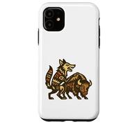 Coyote and the Buffalo Native American Legend of Wisdom Case for iPhone 11