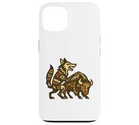 Coyote and the Buffalo Native American Legend of Wisdom Case for iPhone 13