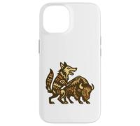 Coyote and the Buffalo Native American Legend of Wisdom Case for iPhone 14