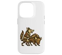 Coyote and the Buffalo Native American Legend of Wisdom Case for iPhone 14 Pro