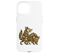 Coyote and the Buffalo Native American Legend of Wisdom Case for iPhone 15