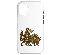 Coyote and the Buffalo Native American Legend of Wisdom Case for iPhone 16
