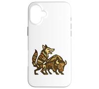 Coyote and the Buffalo Native American Legend of Wisdom Case for iPhone 16 Plus