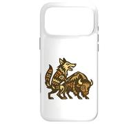 Coyote and the Buffalo Native American Legend of Wisdom Case for iPhone 17 Pro Max