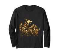 Coyote and The Buffalo Native American Legend of Wisdom Long Sleeve T-Shirt