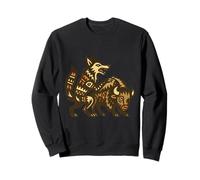 Coyote and the Buffalo Native American Legend of Wisdom Sweatshirt