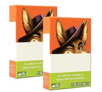 Coyote Card Game Includes 6 Unique Action Cards: a Challenge Party for 3-8 Players, Meet The Action-Packed Card Games Full of High Fives and Havoc (2pcs)