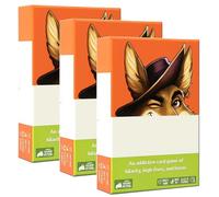 Coyote Card Game Includes 6 Unique Action Cards: a Challenge Party for 3-8 Players, Meet The Action-Packed Card Games Full of High Fives and Havoc (3pcs)