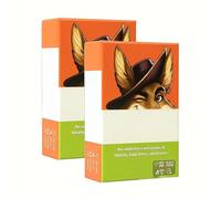 Coyote Card Game - Meet The Action-Packed Card Games Full of High Fives and Havoc, Funny Action Card Games for Family Game Night, Suitable for Adults Kids Ages 10+, 3-8 Players, 10 Minutes