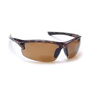 Coyote Eyewear Polarized Reader Sunglasses, Tortoise, Copper +2.50 Power