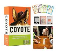 Coyote Game Coyote Card Game New Funny Action Card Games Meet The Action-Packed Cards Games Full Of High Fives And Havoc Action-Packed Party Cardgame For Family Night Fun Teen Adult 10+ 3-8 Players