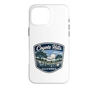 Coyote Hills California Scenic Badge Design Case for iPhone 16 Pro Max