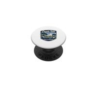 Coyote Hills California Scenic Badge Design PopSockets Adhesive PopGrip