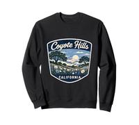 Coyote Hills California Scenic Badge Design Sweatshirt