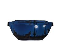 Coyote Howl Moon Running Waist Pack-No-Bounce Phone Holder for Gym, Waterproof Crossbody Bum Bag with Adjustable Strap