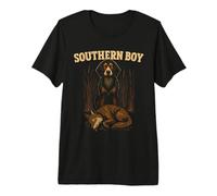 Coyote Hunting Dog Local Predator Hunting Southern Boy Premium T-Shirt