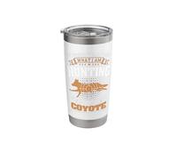 Coyote Hunting Huntsman Prairie Wolf Hunter American Jackal Stainless Steel Insulated Tumbler