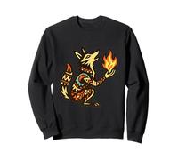 Coyote Steals Fire Native American Legend of Light Sweatshirt