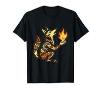 Coyote Steals Fire Native American Legend of Light T-Shirt
