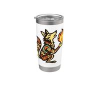 Coyote Steals Fire Native American Legend Stainless Steel Insulated Tumbler