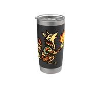 Coyote Steals Fire Native American Legend Stainless Steel Insulated Tumbler