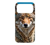 Coyote Surrounded By American Pasque Flower Case for iPhone 17 Pro Max